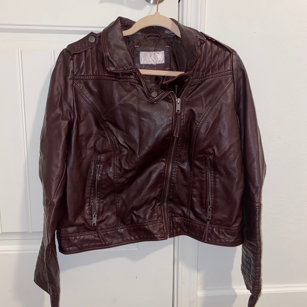Leather jacket